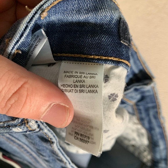 Lucky Brand Jeans Womens 12/31 Light Wash Sweet Straight Blue Denim Casual - Picture 10 of 14